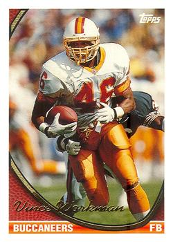Vince Workman Tampa Bay Buccaneers 1994 Topps NFL #373